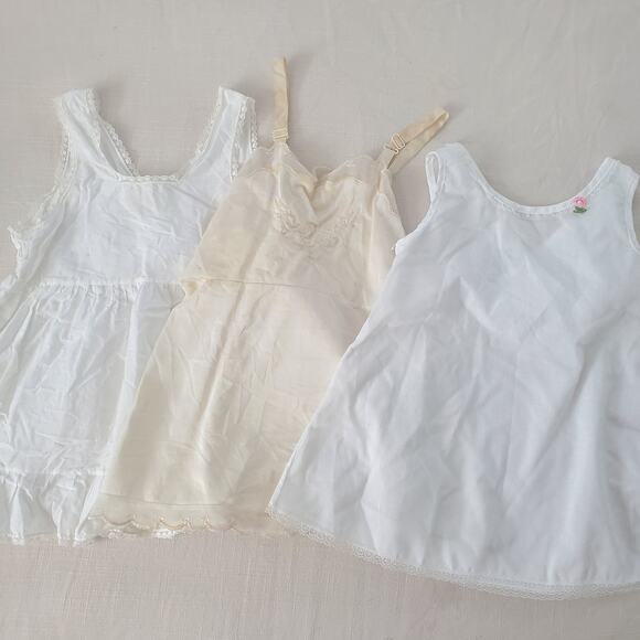 Vintage Other - Vintage Dress Slips Bundle 18-24 months